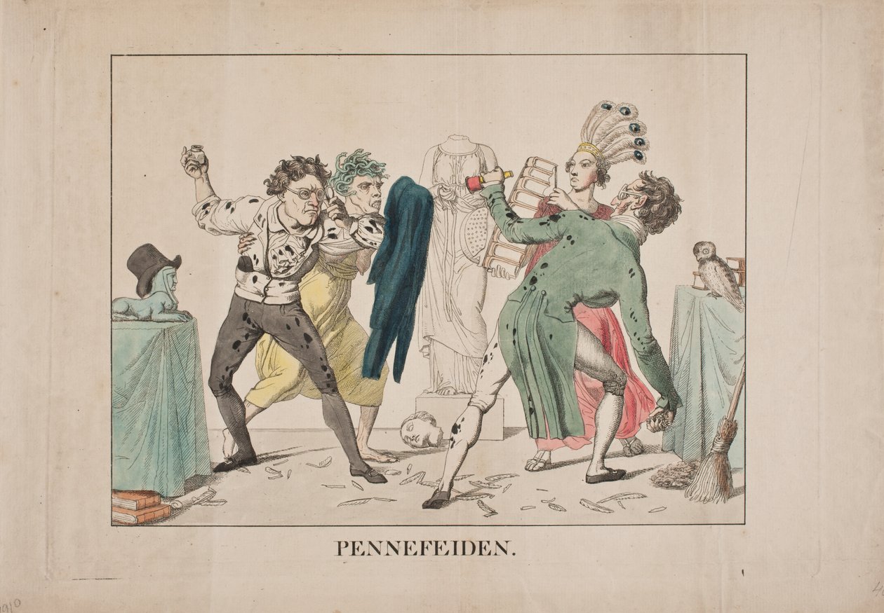 "Pennefejden" - Oluf Olufsen Bagge