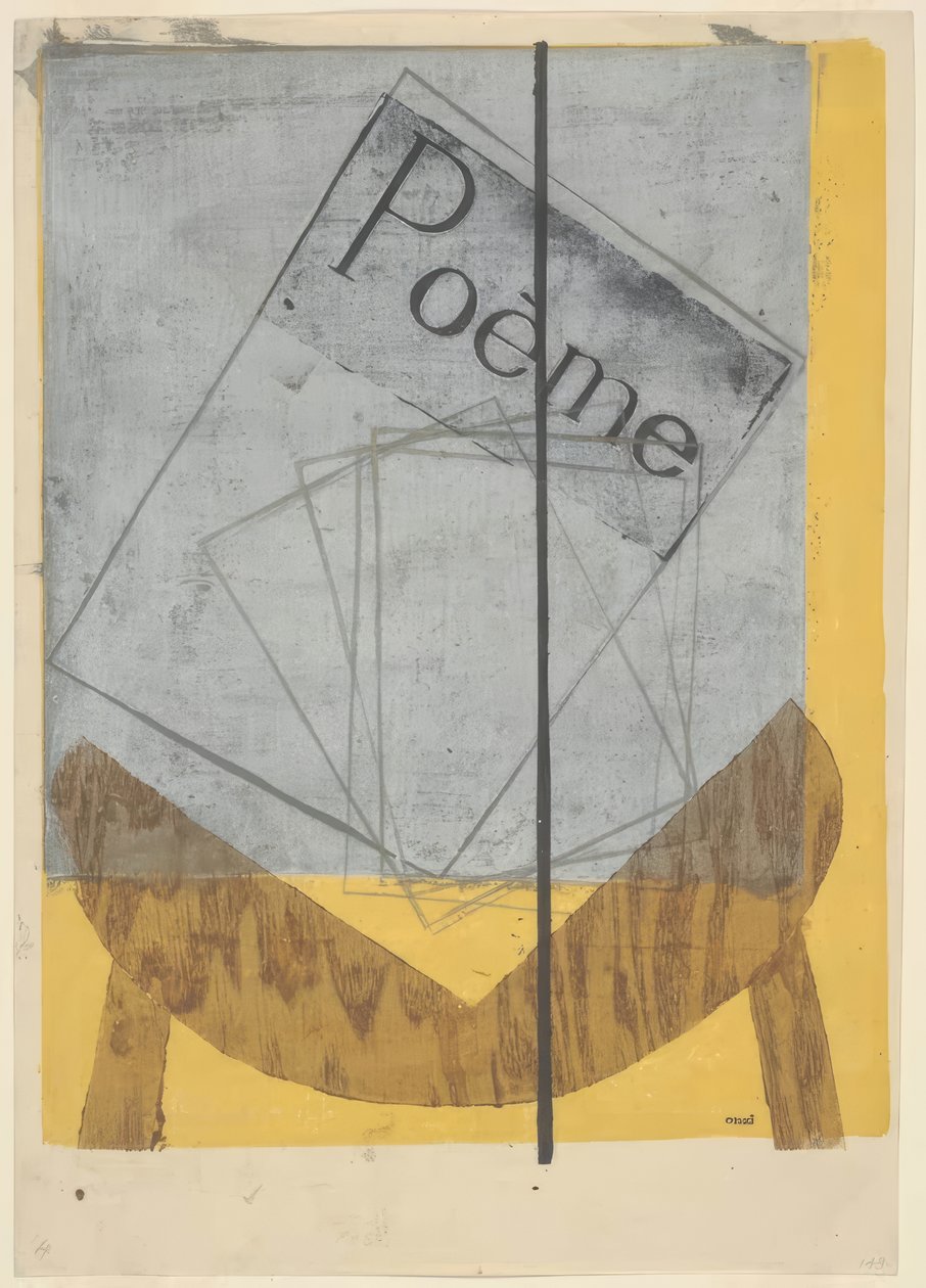 Composition n° 2 : caractère - Onchi Kôshirô