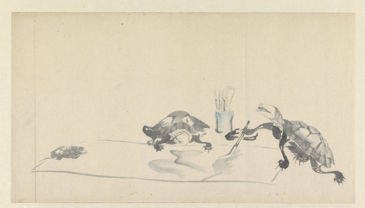 Tortues peintres - Onishi Chinnen