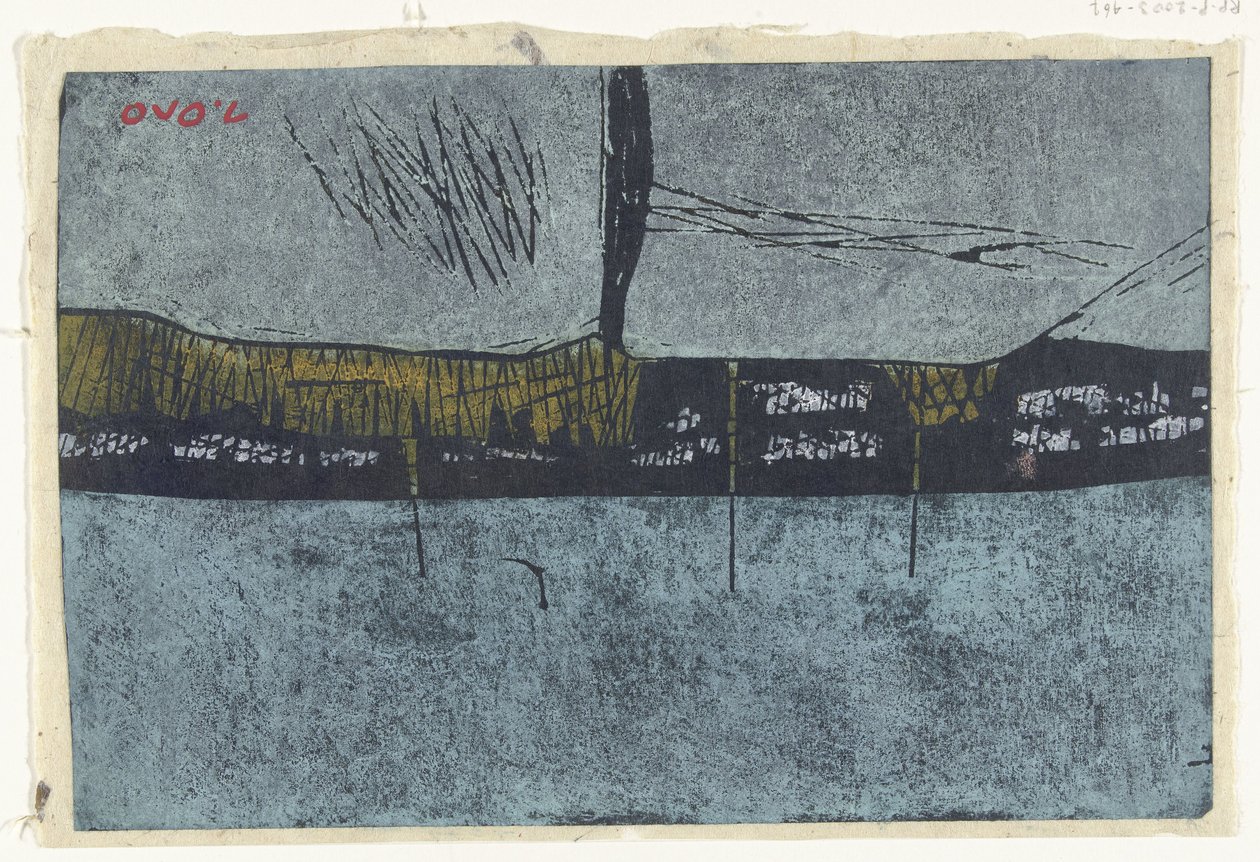 Mer du Nord (Kita no umi) - Ono Tadashige (signed by artist)