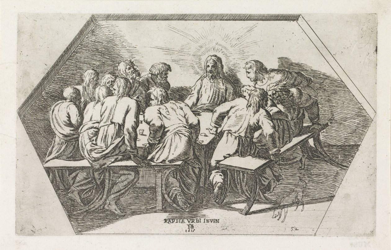 La Cène - Orazio Borgianni