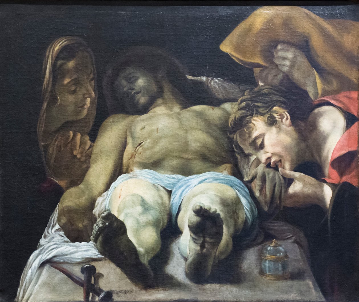 La Lamentation sur le Christ mort - Orazio Borgianni