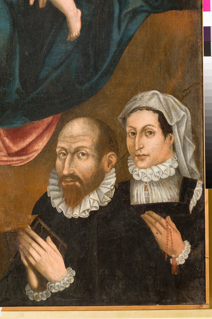 Mariage de Sainte Catherine, détail - Orazio da Spinazzola Iacobetta