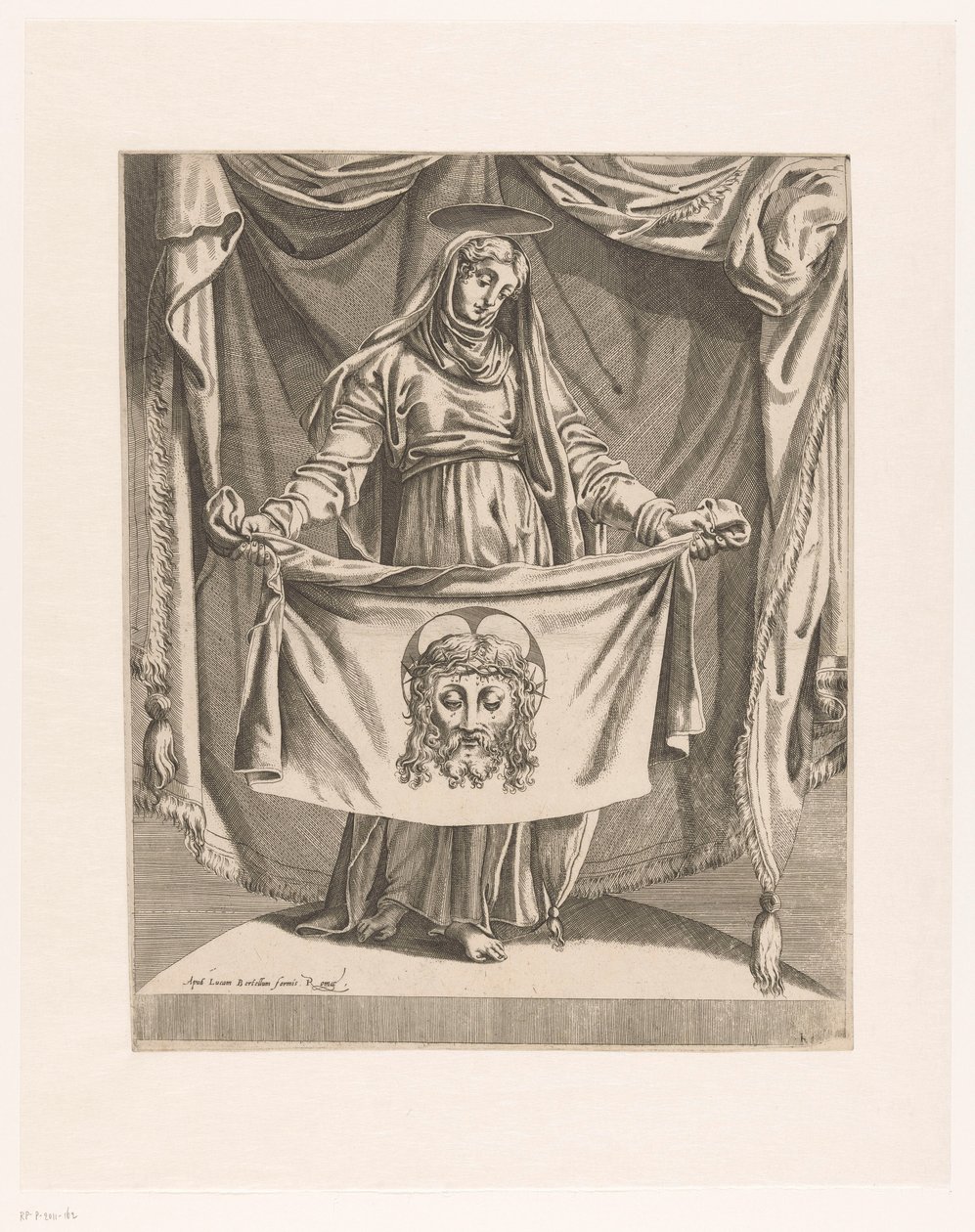 Véronique avec le voile - Orazio de Santis (attributed to)