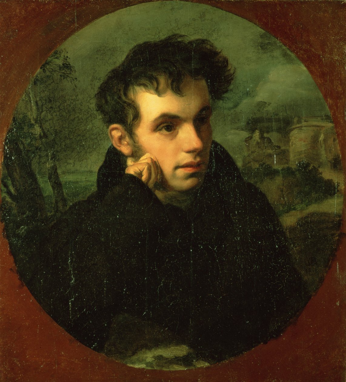 Portrait de Vassily Zhukovsky, 1816 - Orest Adamovich Kiprensky