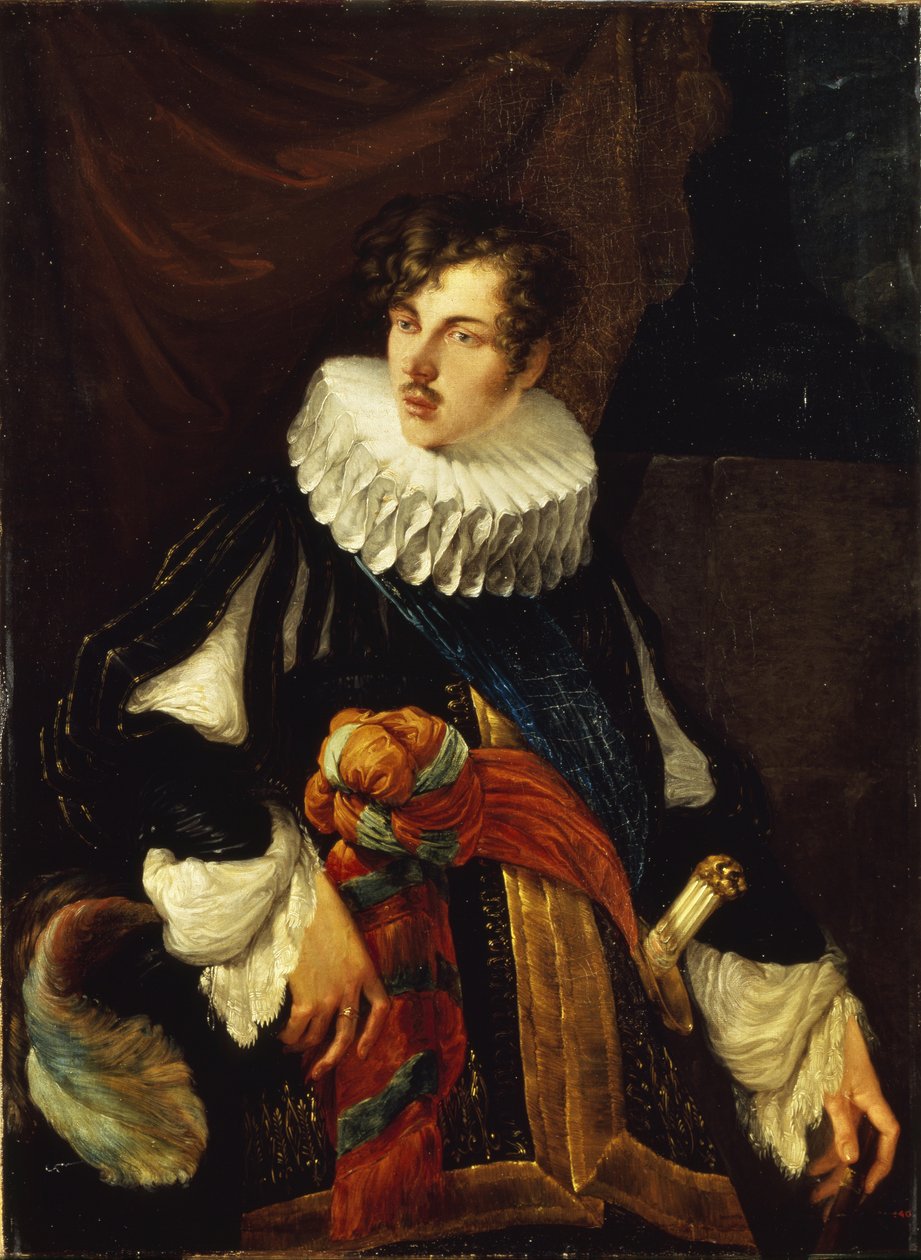 Portrait du comte Vasily Alekseevich Perovsky 1794-1857 en costume espagnol du XVIIe siècle, 1809 - Orest Adamovich Kiprensky