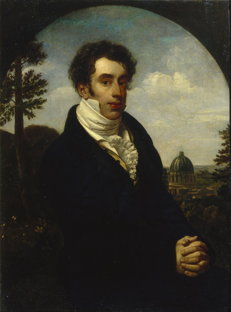 Portrait du prince Alexandre Mikhaïlovitch Golitsyne 1798-1858, 1819 - Orest Adamovich Kiprensky