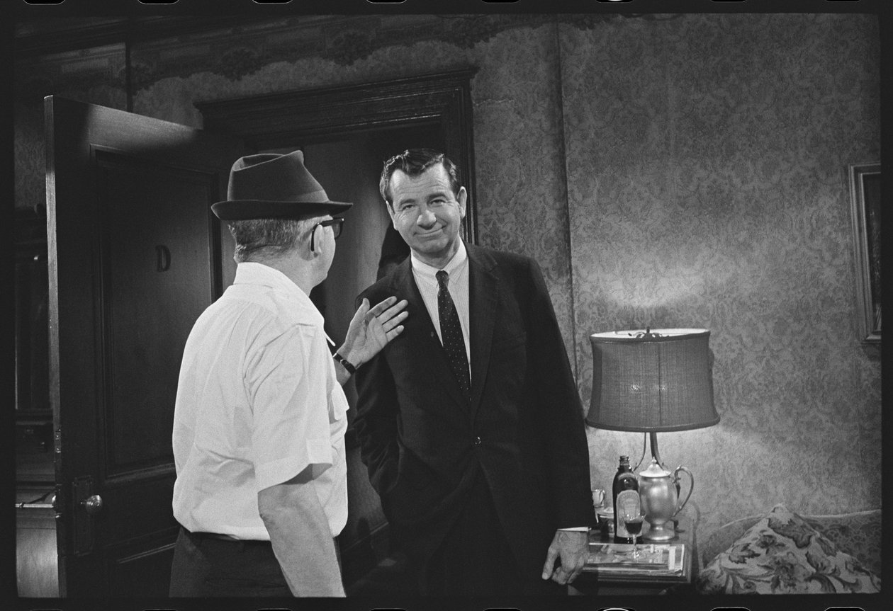Billy Wilder et Walter Matthau sur le plateau de 