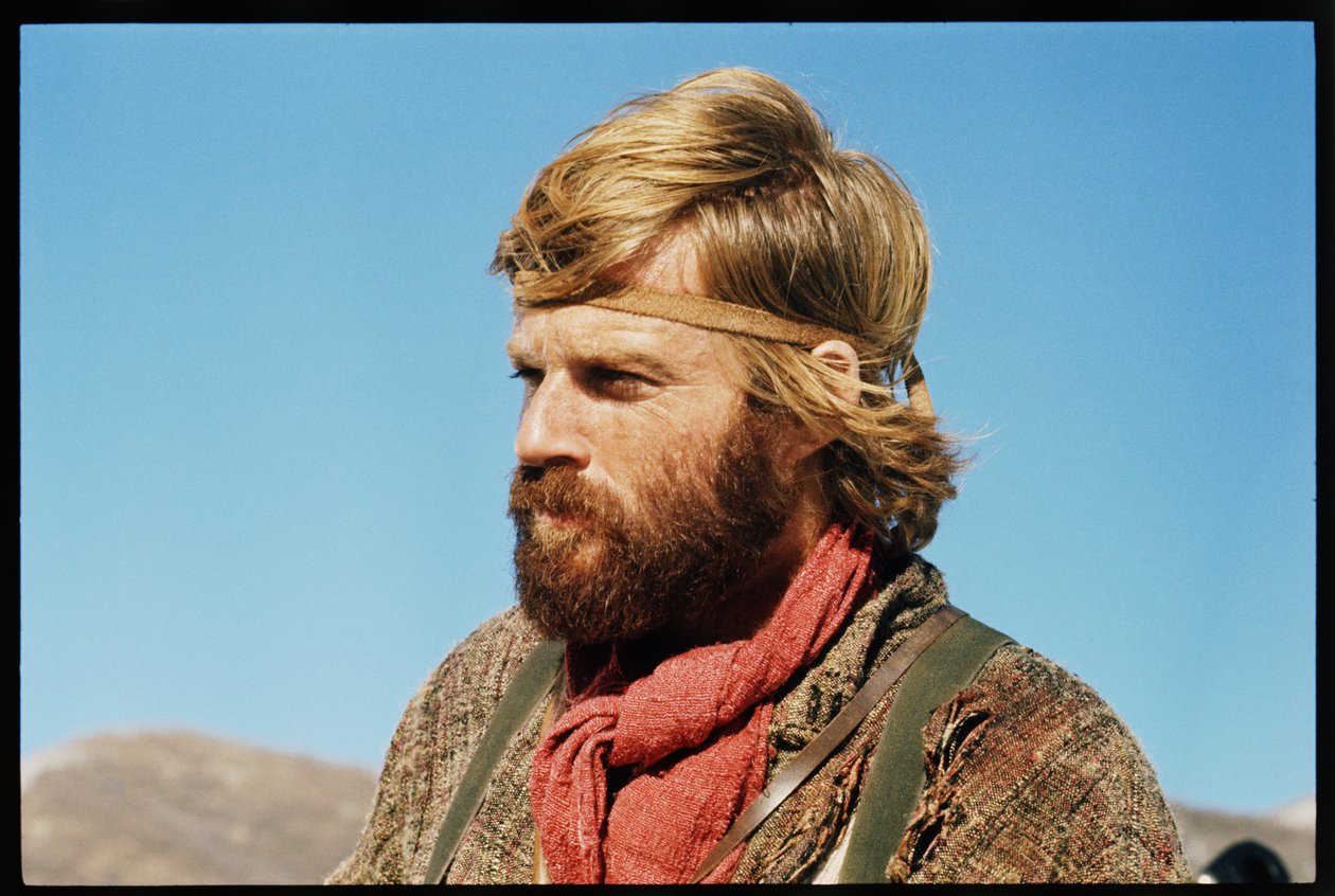 Robert Redford sur le plateau, 