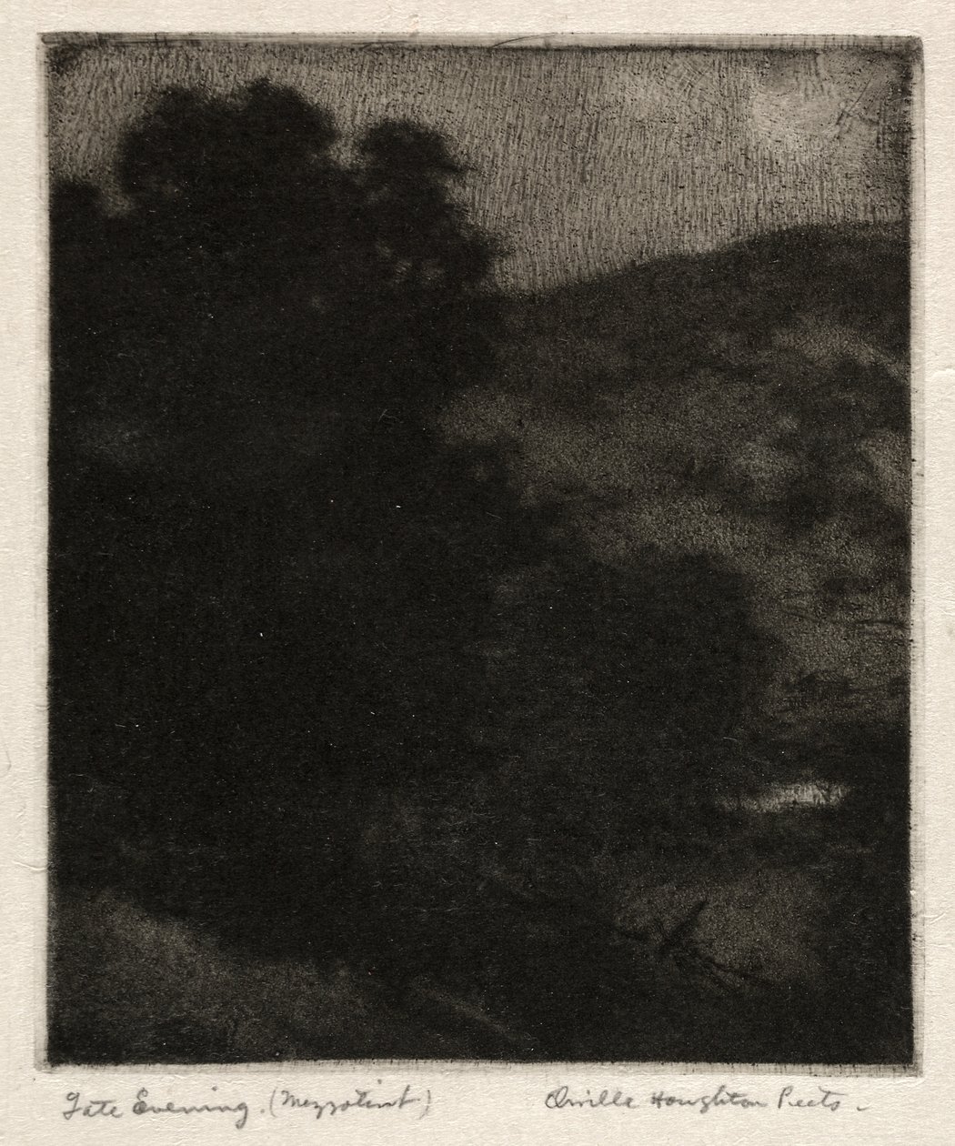 Tard dans la soirée - Orville Houghton Peets