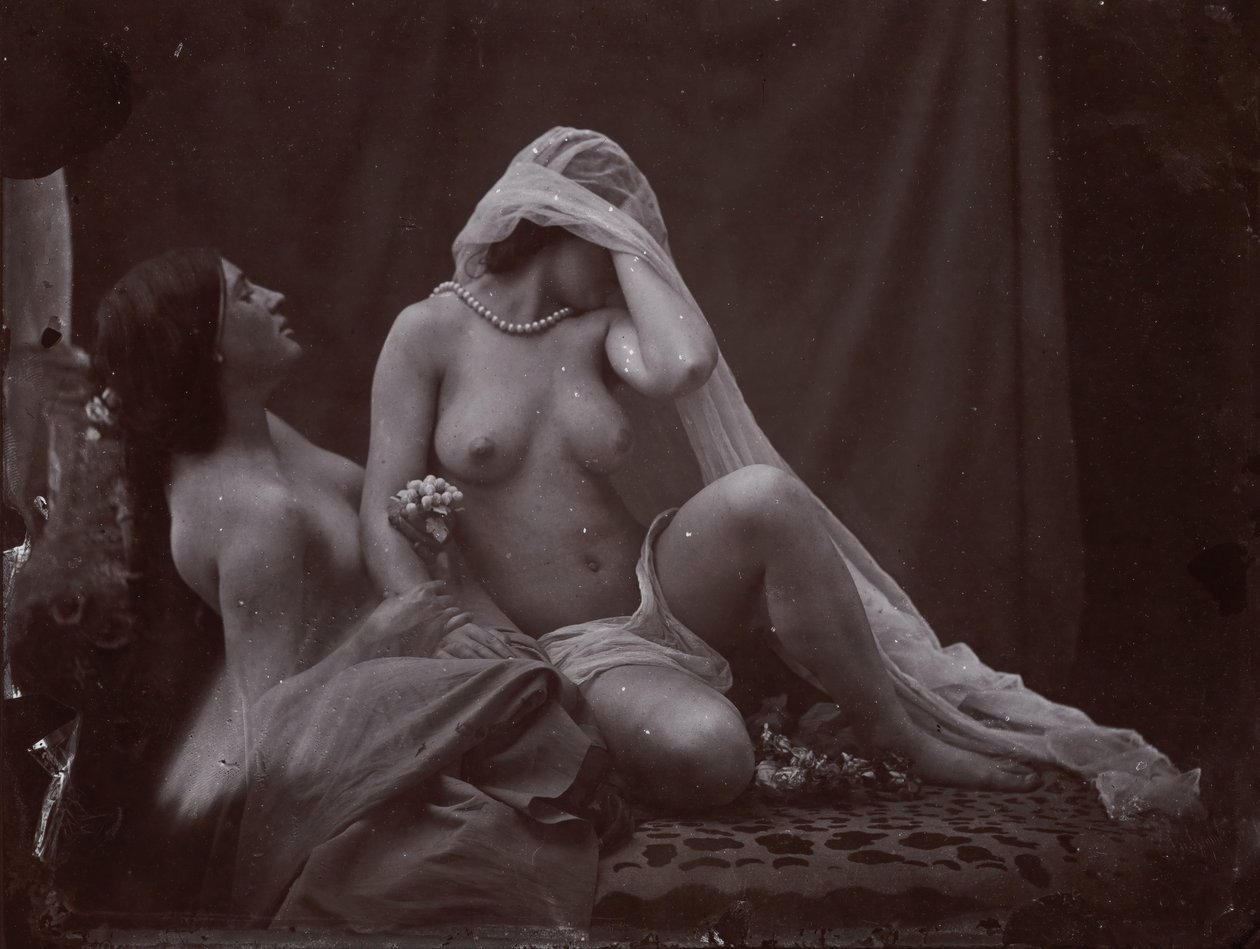 [Étude pour Deux Modes de Vie], vers 1857, imprimé en 1987 - Oscar Gustav Rejlander