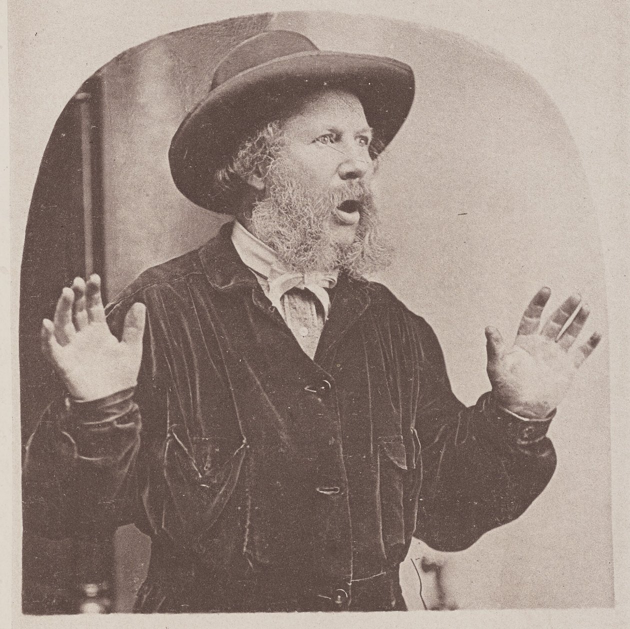 [Homme surpris] | Oscar Gustave Rejlander | Estampe d'art