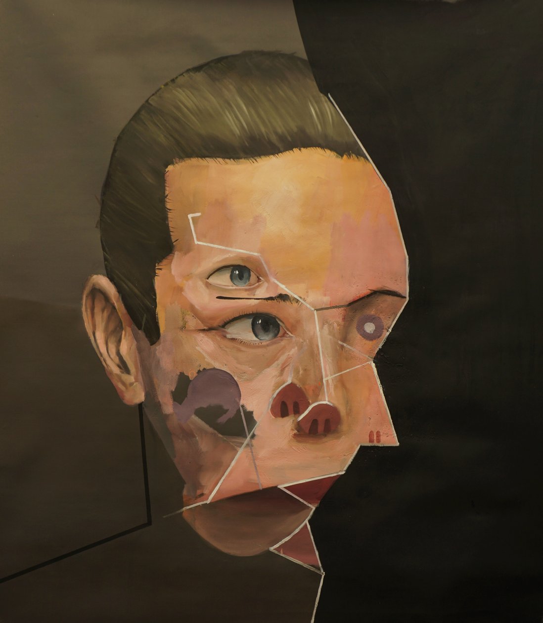 Is Possible, 2021 (huile sur lin) - Oscar Nin