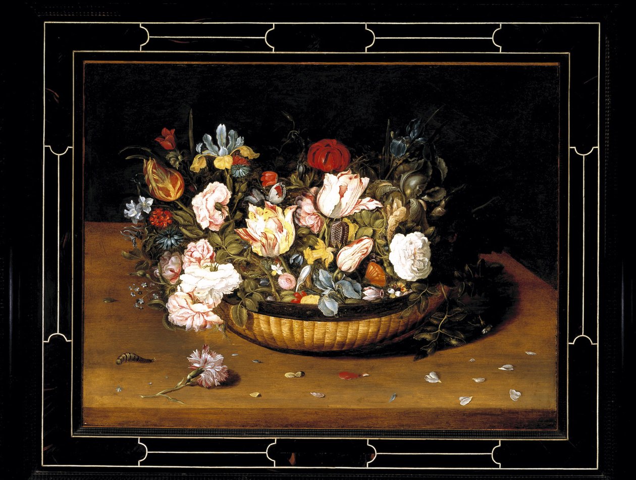 Panier de fleurs, c.1615 - Osias the Elder Beert