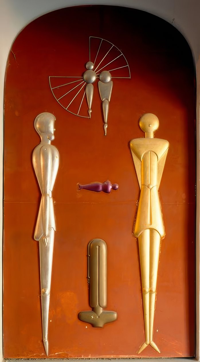 Van-de-Velde-Bau, Relief d