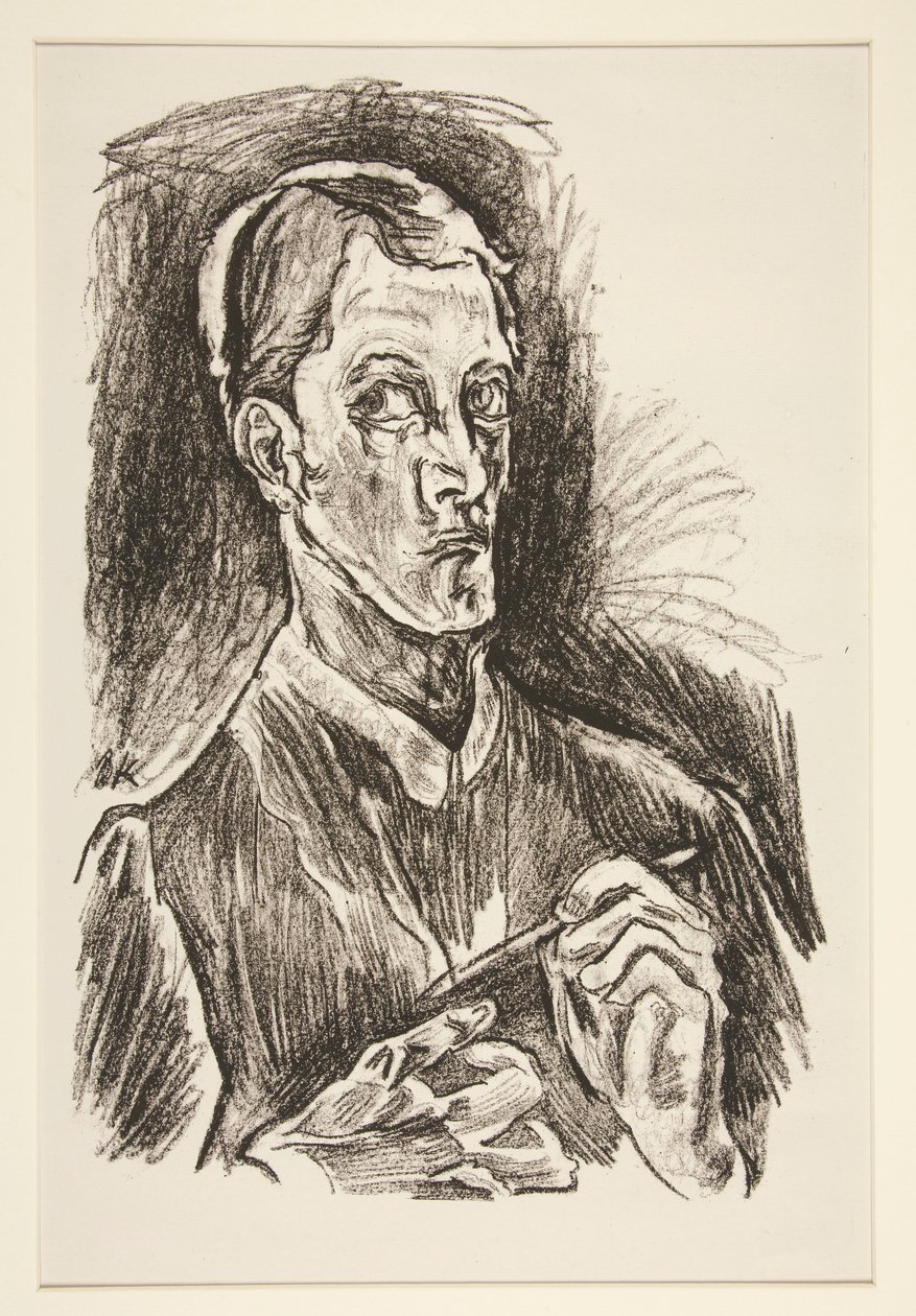 Autoportrait - Oskar Kokoschka