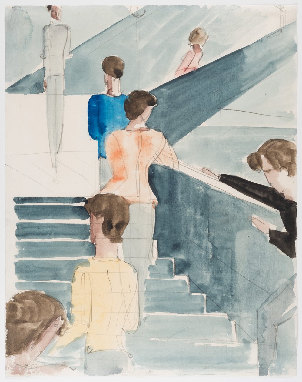 Escalier du Bauhaus - Oskar Schlemmer
