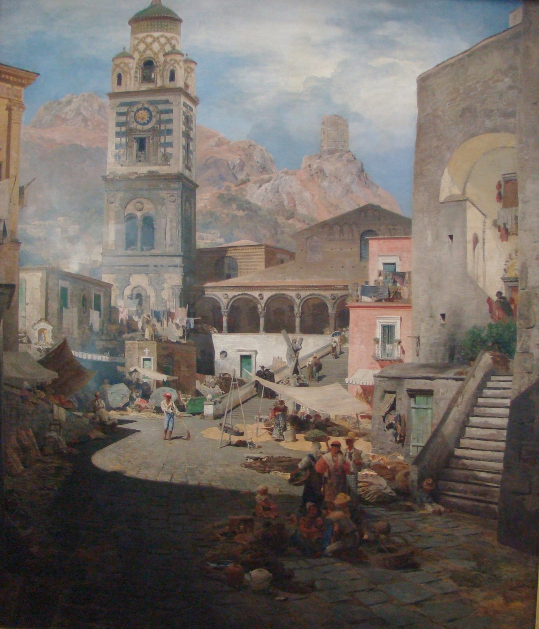 French : Place du marché d