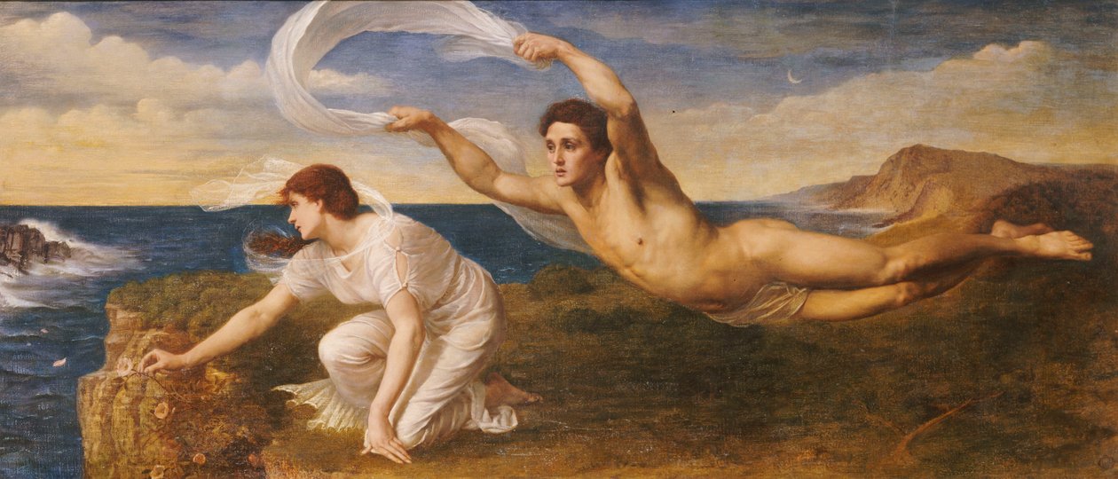 Borée et Orithye, c.1879 - Oswald von Glehn
