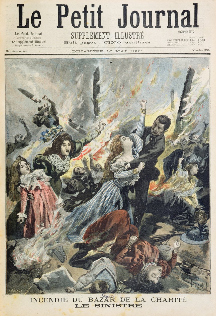 Incendie au Bazar de la Charité, 4 mai 1897, de 