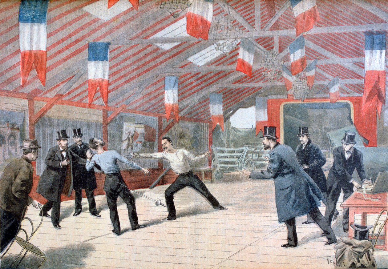 Un duel tragique : La mort de Monsieur Harry Alis, 1895 - Oswaldo Tofani