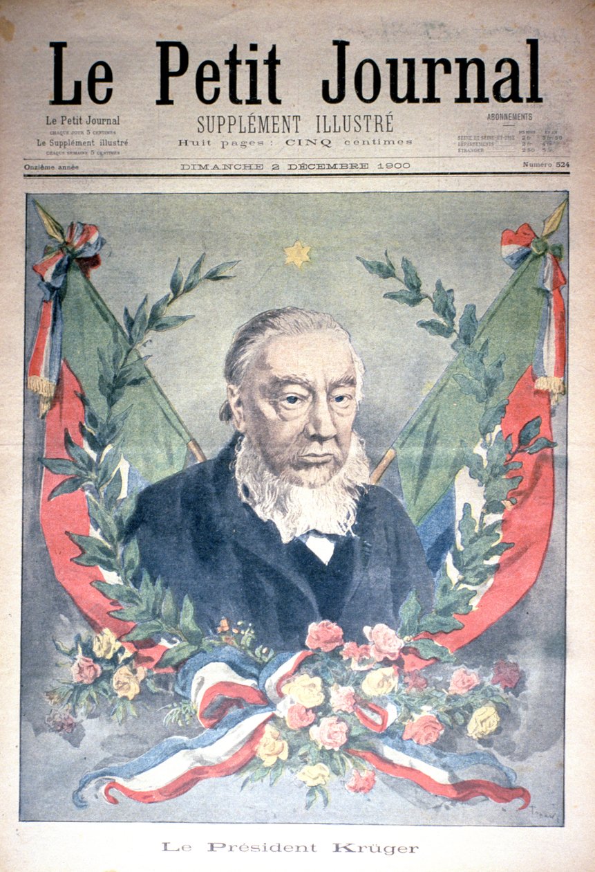 Président Kruger, couverture de 