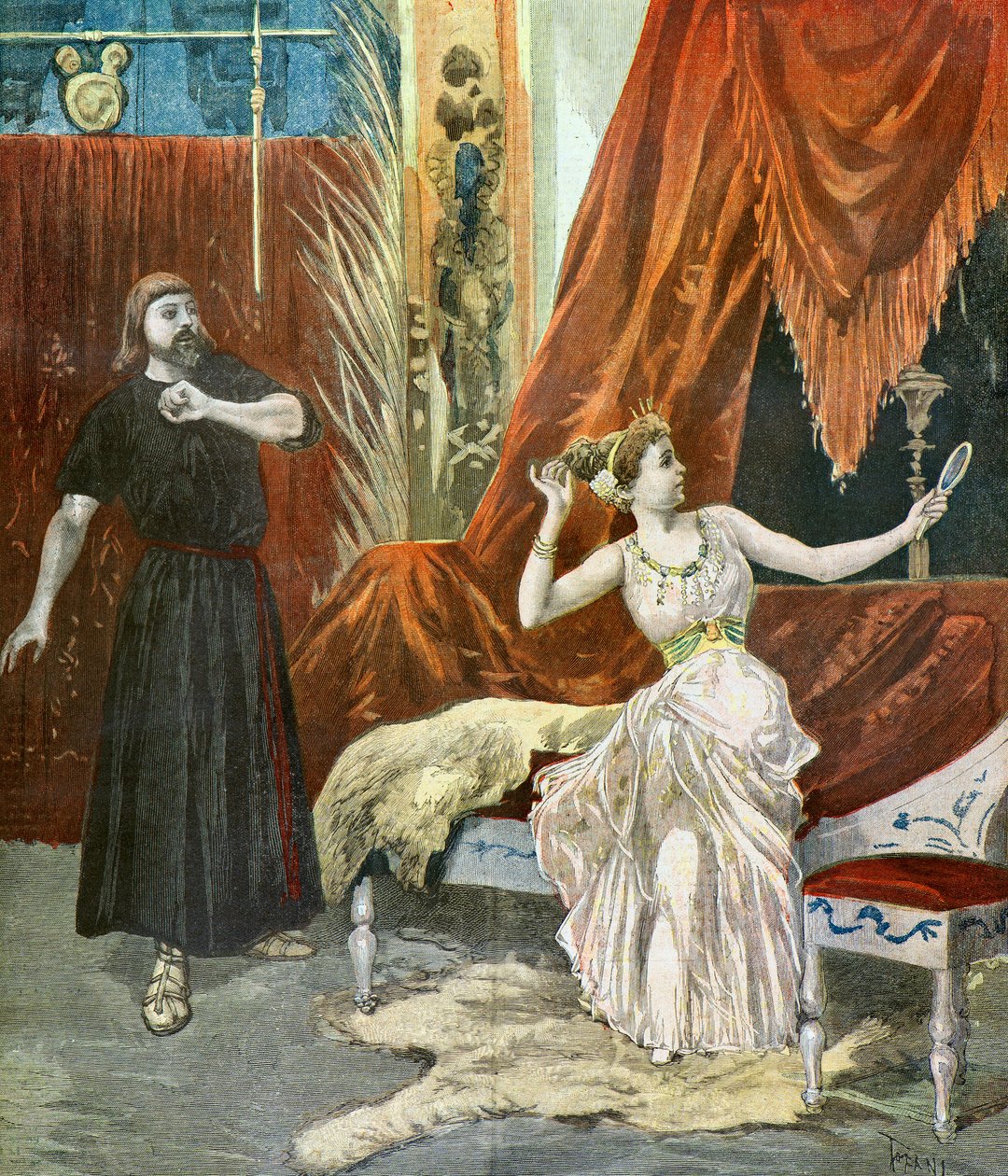 Sibyl Sanderson et Francisque Delmas - Oswaldo Tofani