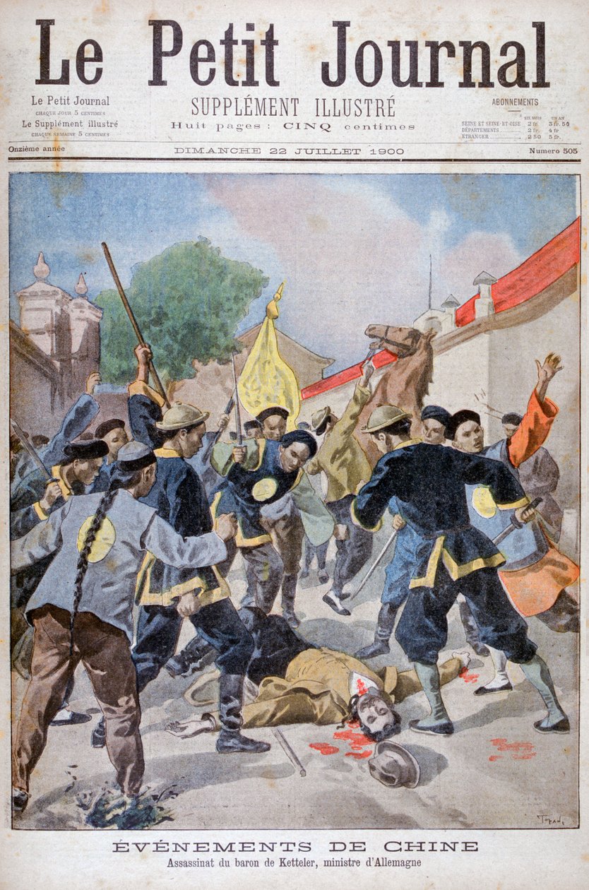 Le meurtre du baron Ketteler, ministre allemand, Chine, 1900 - Oswaldo Tofani