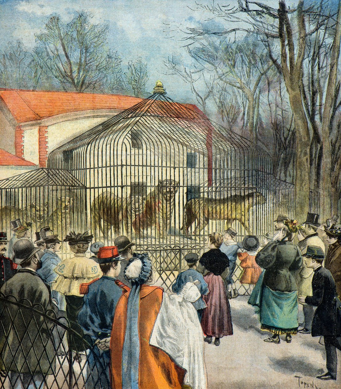 La nouvelle rotonde fauve du Jardin des Plantes - Oswaldo Tofani