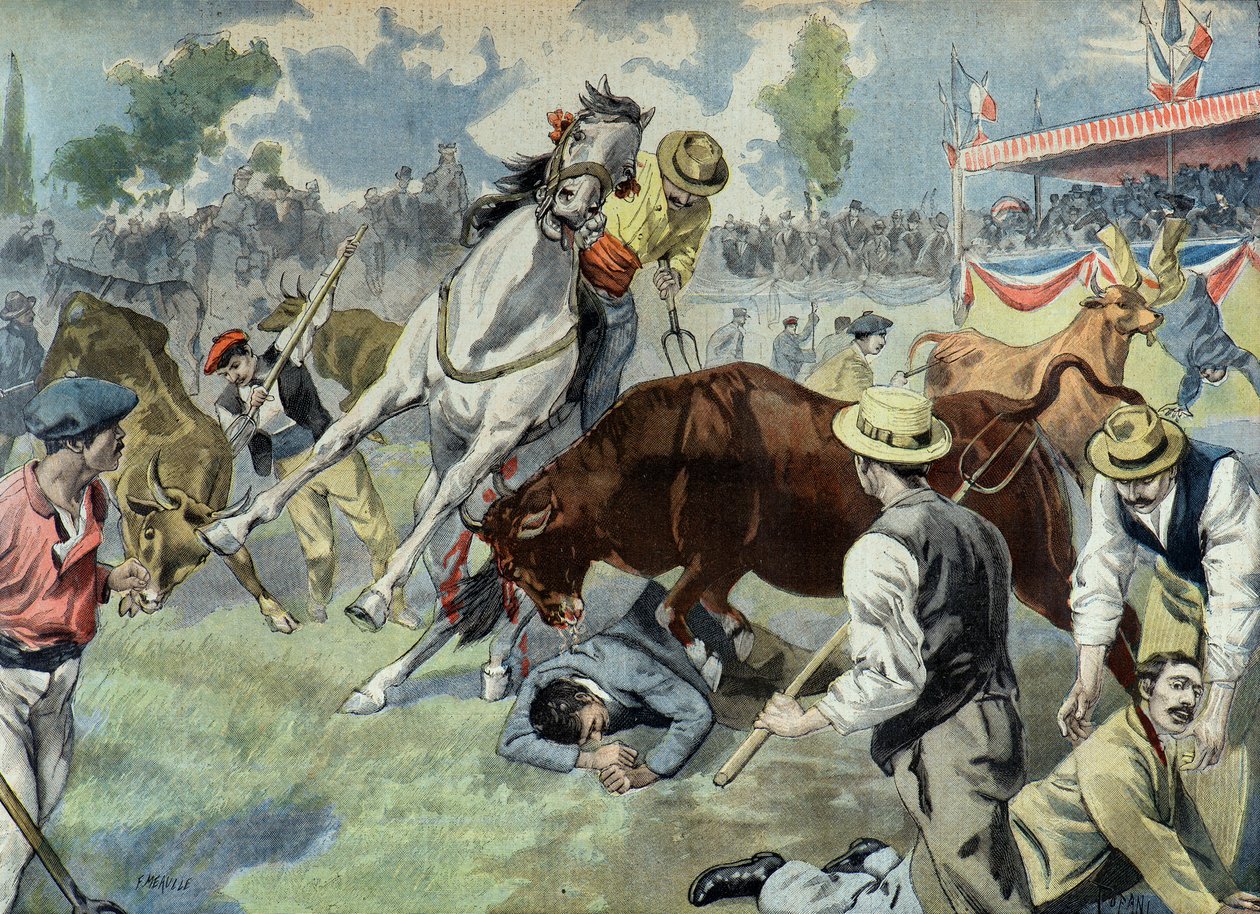 Une ferrade sanglante à Arles - Oswaldo Tofani