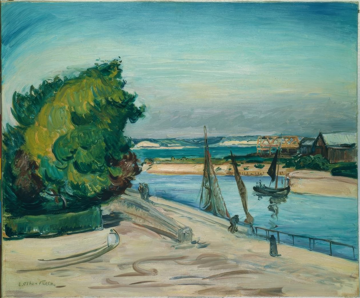 Le Havre, Entrée du port - Othon Friesz