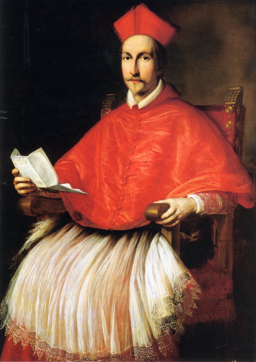 Portrait du cardinal Francesco Barberini - Ottavio Leoni