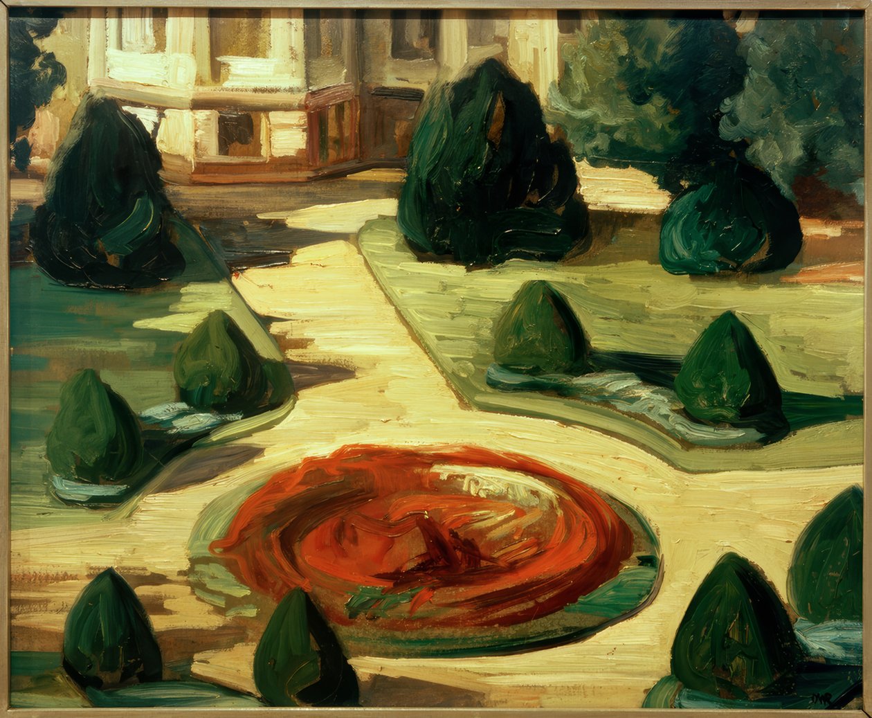 Étude du jardin de Städel - Ottilie Roederstein
