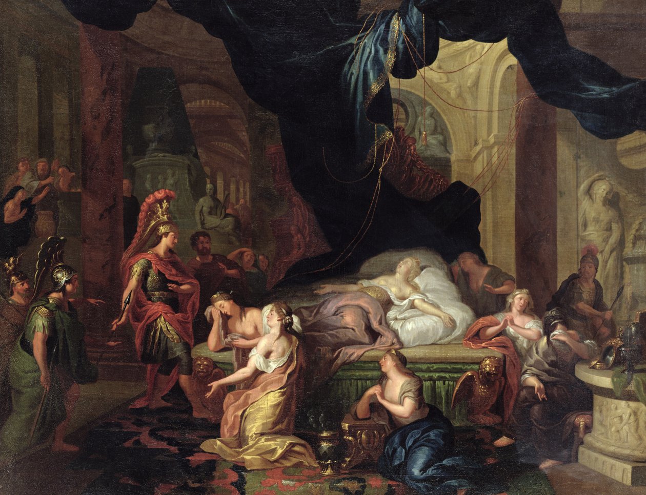 La Mort de Cléopâtre - Ottmar, the Younger Elliger