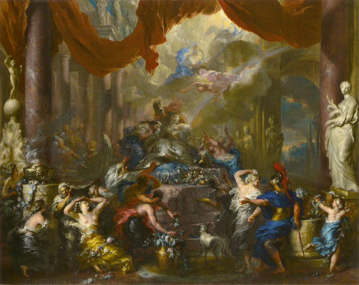 Allemand : Der Tod der Dido La mort de Didon - Ottmar Elliger the Younger