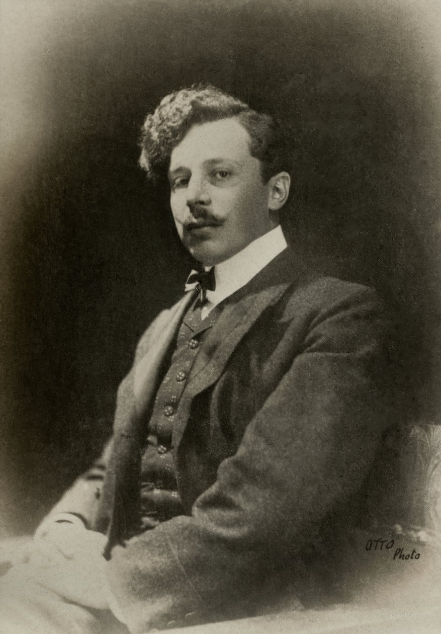 Portrait du peintre français Abel Faivre (1867) - Otto