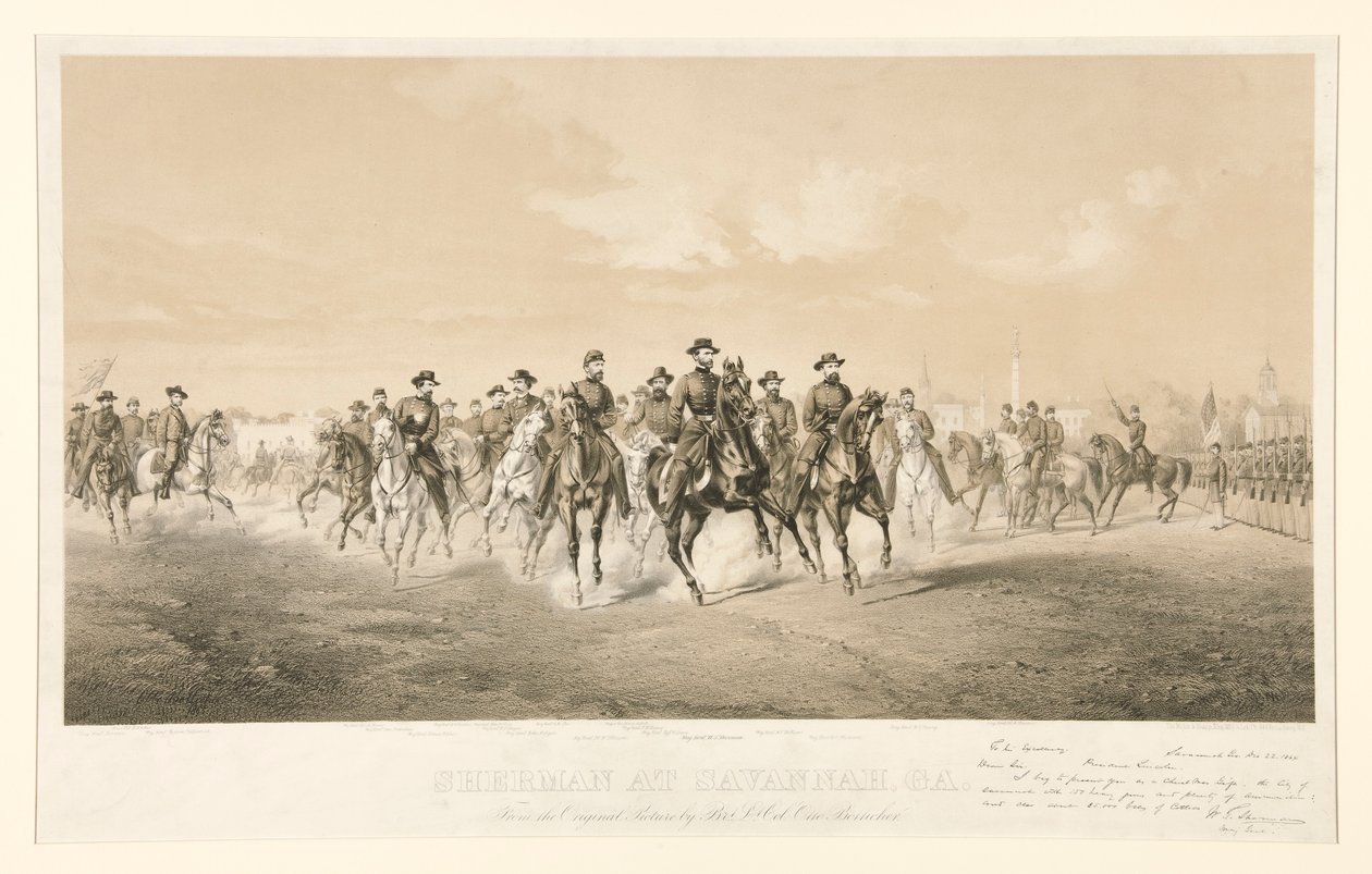 Sherman à Savannah, Ga. - Otto Boetticher