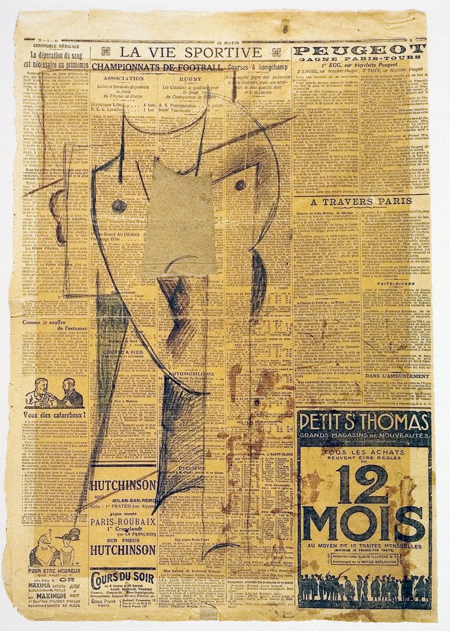 Tête, 1913-1914 - Otto Gutfreund
