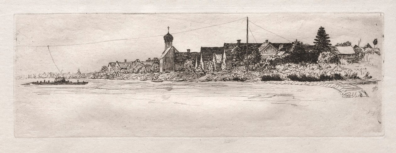Ferry à Schwabel Weiss, 1879 - Otto H. Bacher