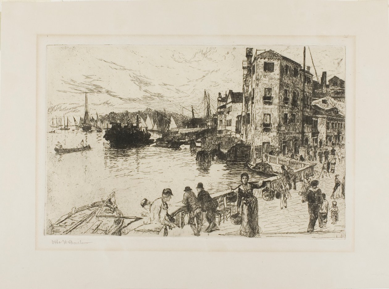 Quartier du château, Riva - Otto Henry Bacher