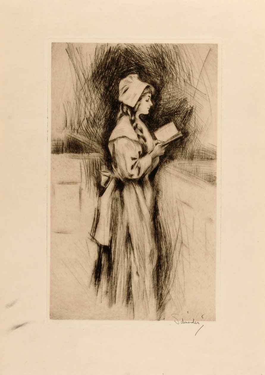 Fille puritaine - Otto J. Schneider