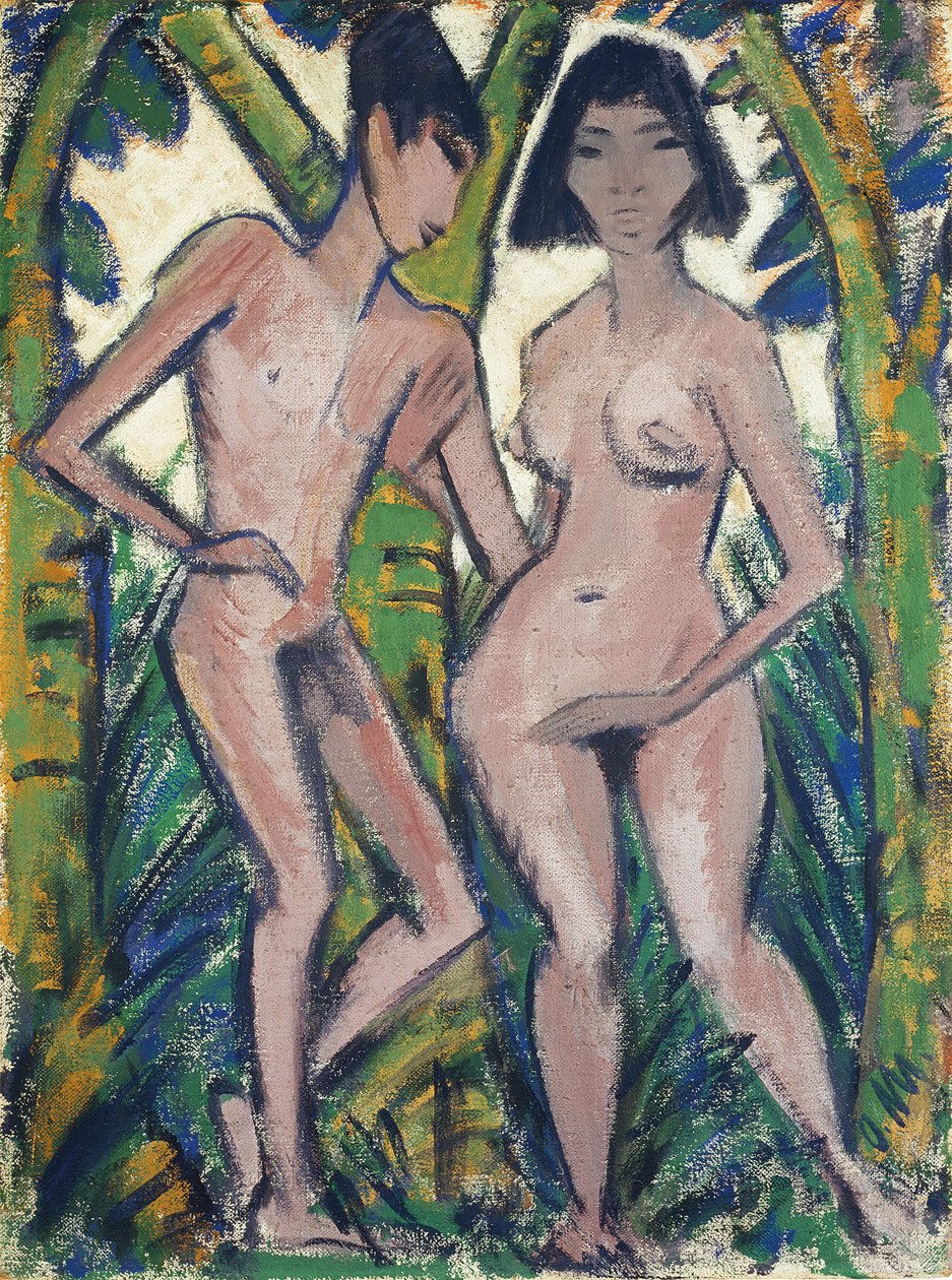 Adam et Ève, vers 1913-22 - Otto Muller or Mueller