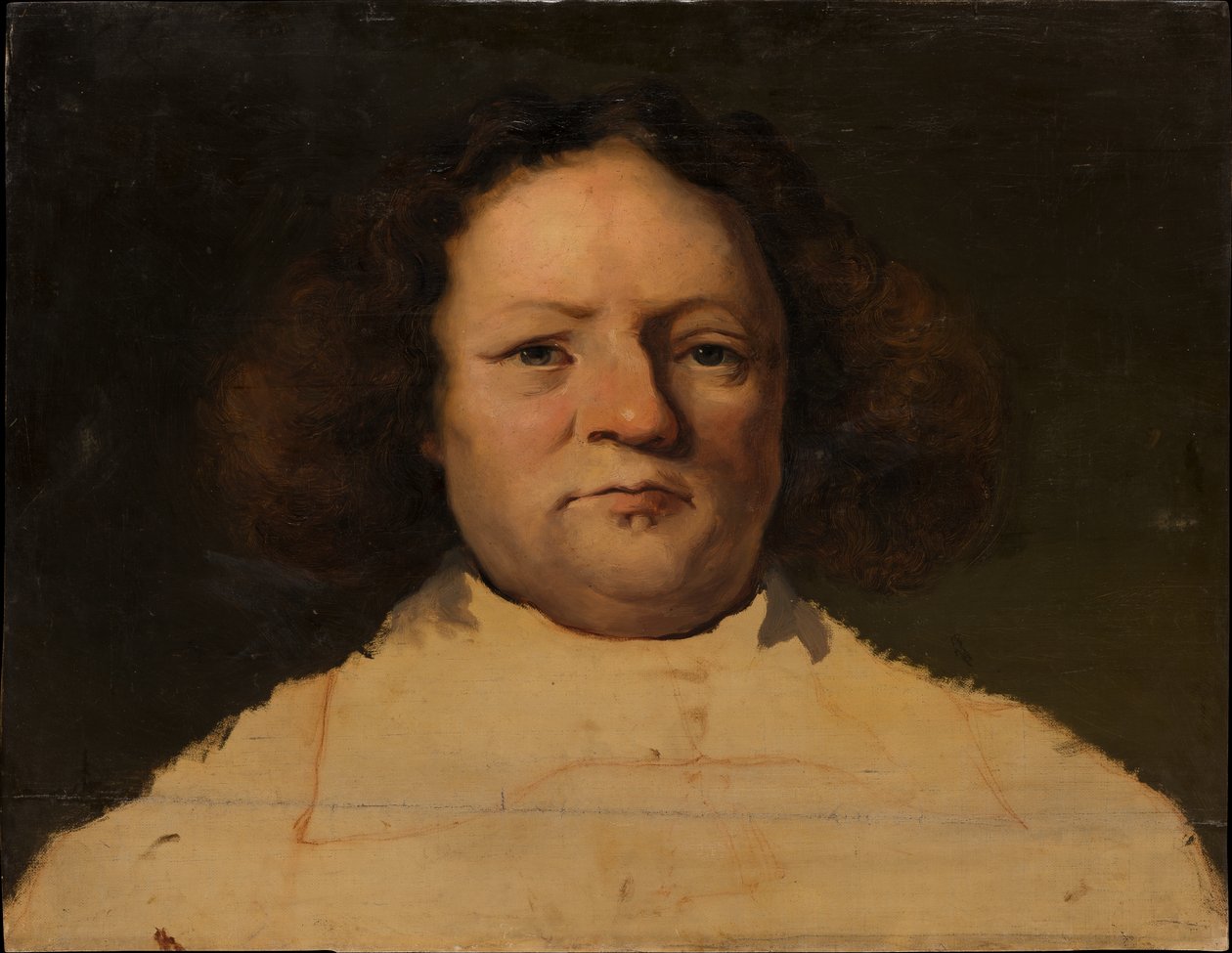 Portrait de Sir John Hebdon (1612-1670) - Otto Scholderer
