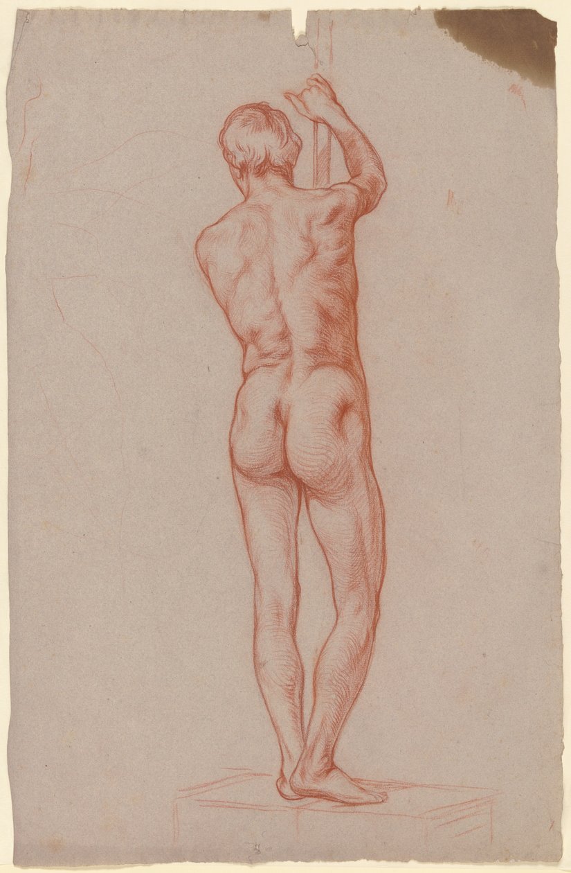 Nu masculin debout - Otto Scholderer