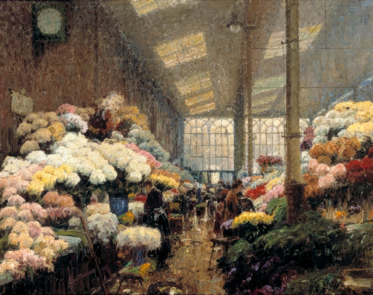 halle aux fleurs - Otto Thiele