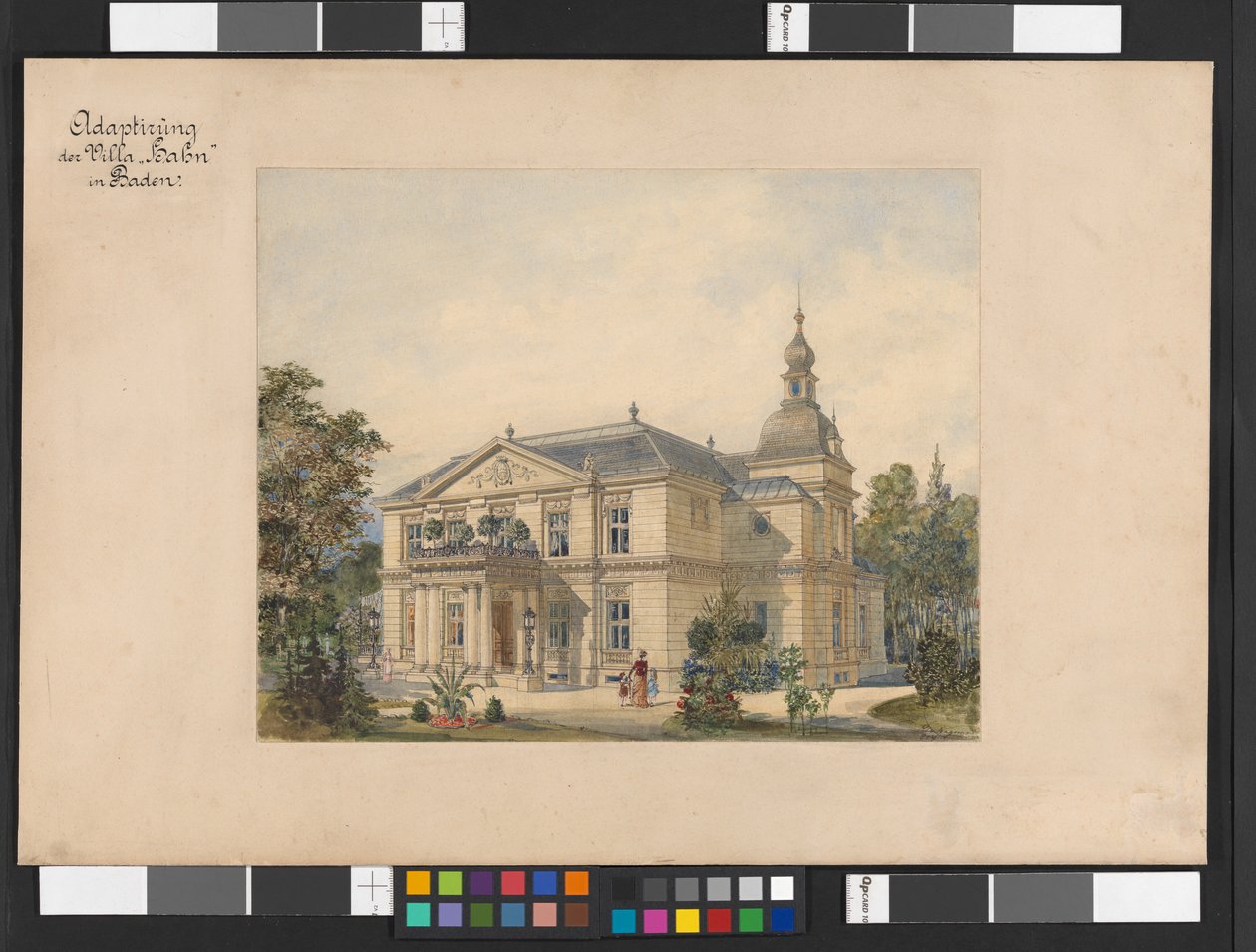 Transformation de la villa « Hahn » à Baden - Otto Wagner