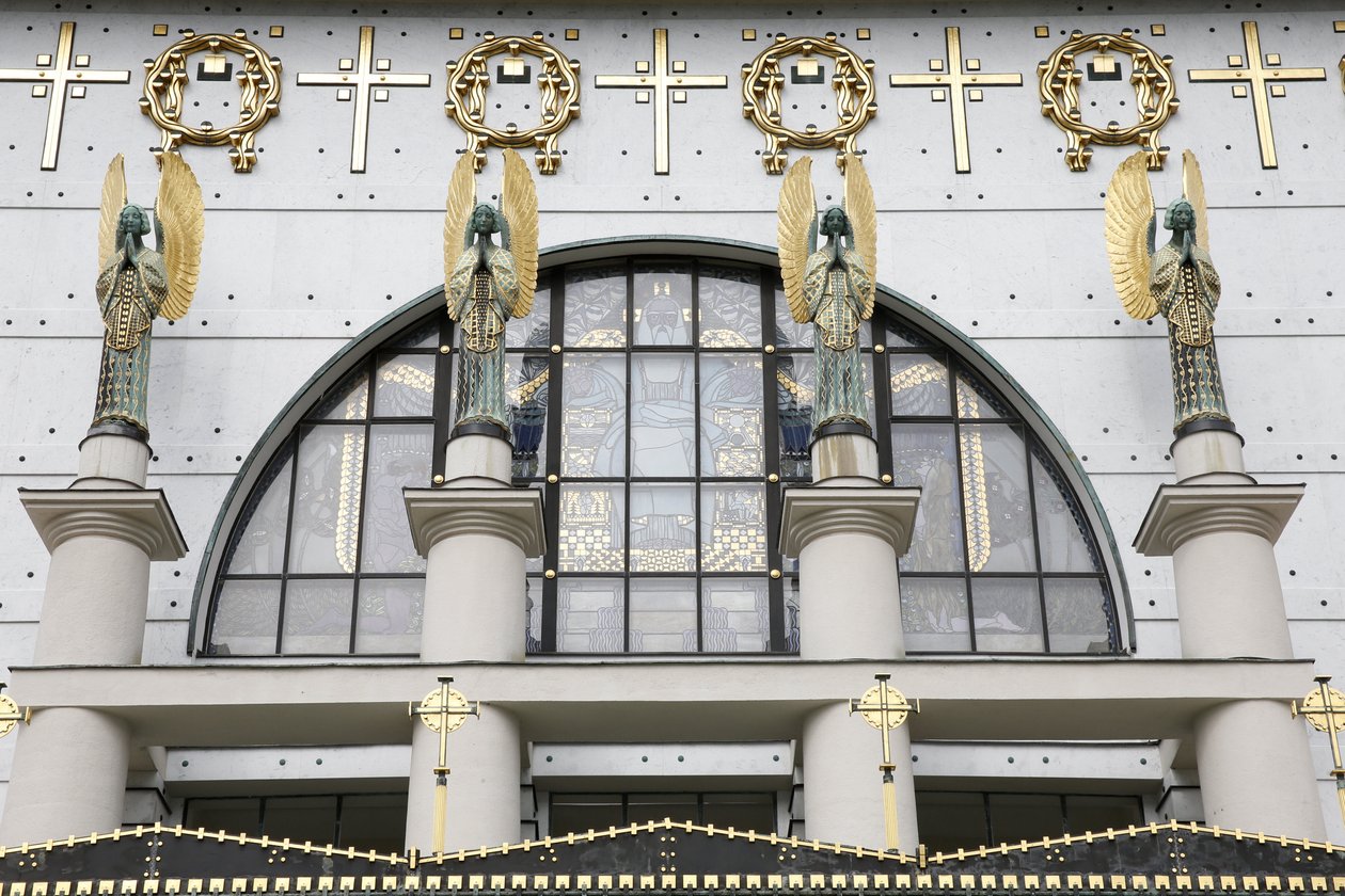 Église Am Steinhof (église Leopld) conçue par Otto Wagner, Vienne, Autriche - Otto Wagner