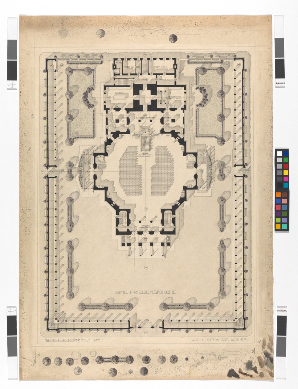 Église de la Paix, plan - Otto Wagner