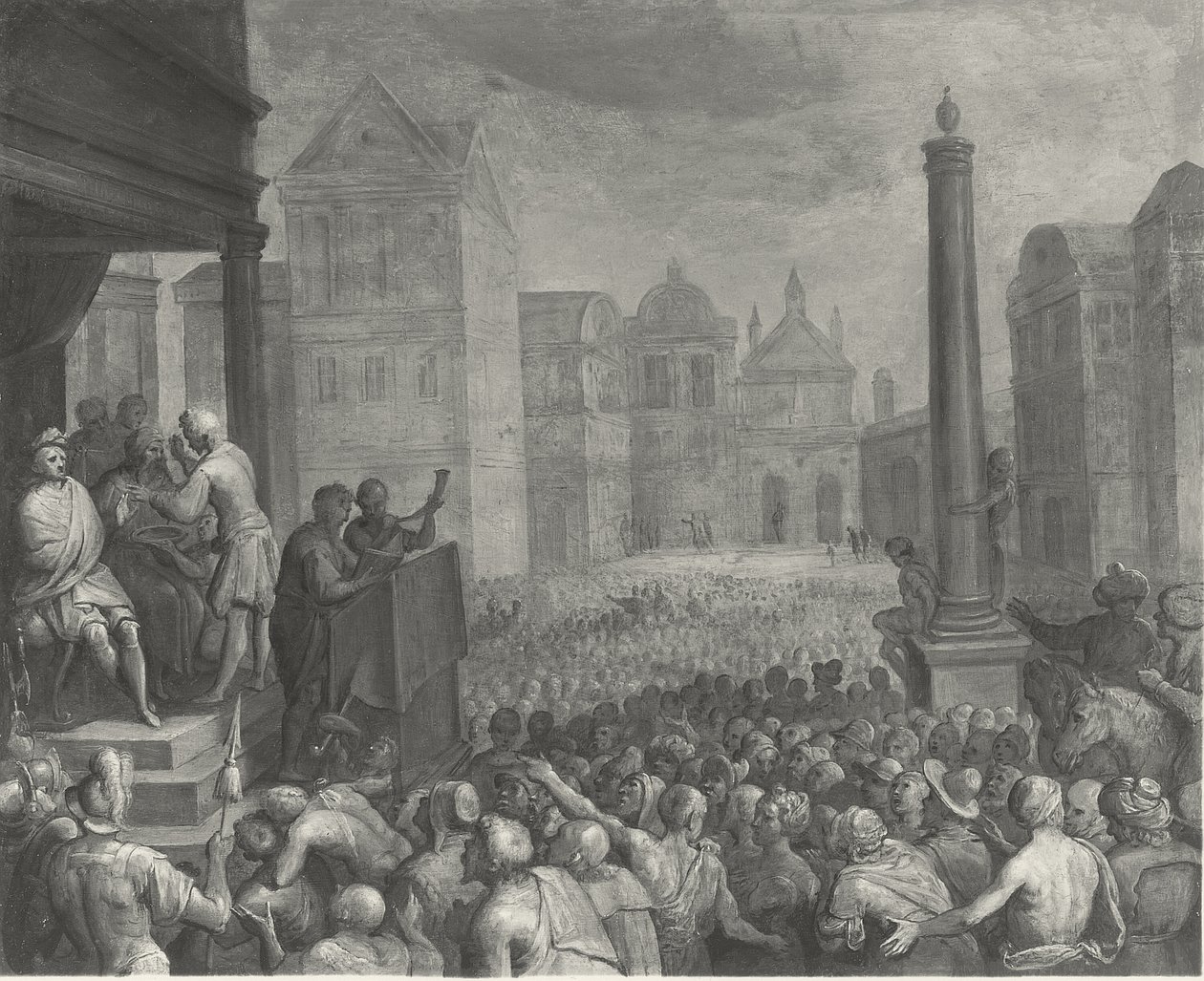 Le jugement de Zaleucus - Otto van Veen