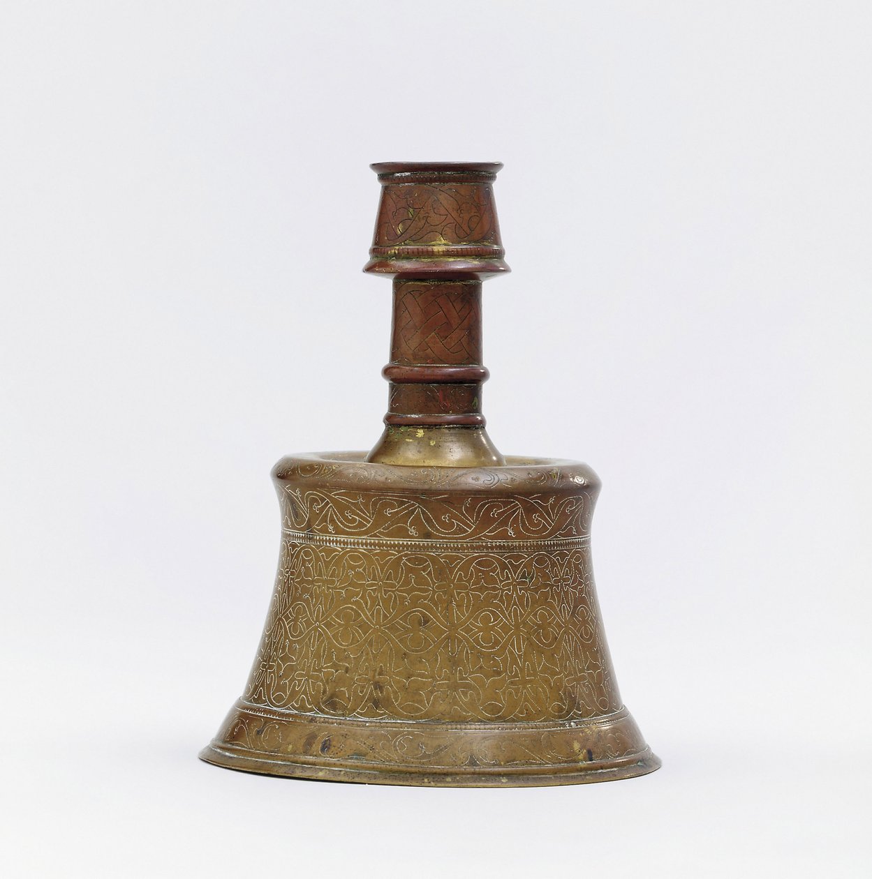 Un chandelier en laiton coulé ottoman précoce, Turquie, fin du 15ème siècle - Ottoman School